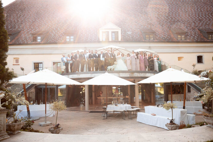 Gruppenbild Schloss Oberndorf
