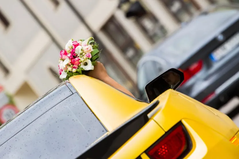 Reportagefoto vom Hochzeitstag